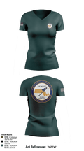 NEMLEC Women's Short Sleeve V-neck Shirt - 3