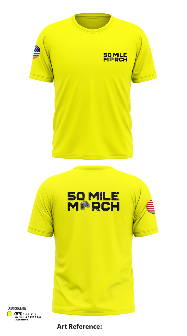 Short Sleeve Performance Shirt, 50 Mile March, , Teamtime, Team time, sublimation, custom sports apparel, team uniforms, spirit wear, spiritwear, sports uniforms, custom shirts, team store, custom team store, fundraiser sports, apparel fundraiser