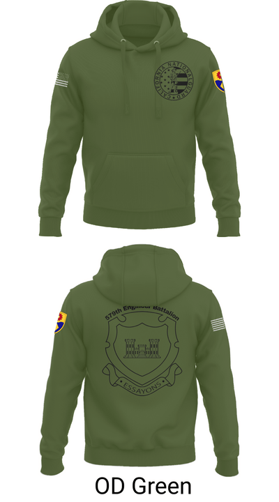 132d MRBC, 579th EN BN, 49th MP DIV 50518216 Hoodie - 55