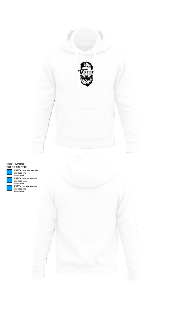Hoodie, Tune Up The Manly Salon, , Teamtime, Team time, sublimation, custom sports apparel, team uniforms, spirit wear, spiritwear, sports uniforms, custom shirts, team store, custom team store, fundraiser sports, apparel fundraiser