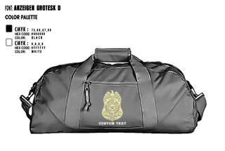 Duffle Bag, Defense Criminal Investigative Service Transnational Operations Field Office Alexandria VA, , Teamtime, Team time, sublimation, custom sports apparel, team uniforms, spirit wear, spiritwear, sports uniforms, custom shirts, team store, custom team store, fundraiser sports, apparel fundraiser
