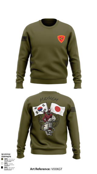 Crew Neck Sweatshirt, 3/11 Mayhem, , Teamtime, Team time, sublimation, custom sports apparel, team uniforms, spirit wear, spiritwear, sports uniforms, custom shirts, team store, custom team store, fundraiser sports, apparel fundraiser