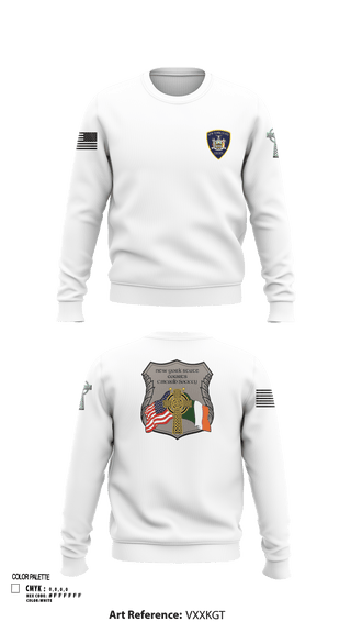 Crew Neck Sweatshirt, NYS Court Officer, Police, Teamtime, Team time, sublimation, custom sports apparel, team uniforms, spirit wear, spiritwear, sports uniforms, custom shirts, team store, custom team store, fundraiser sports, apparel fundraiser