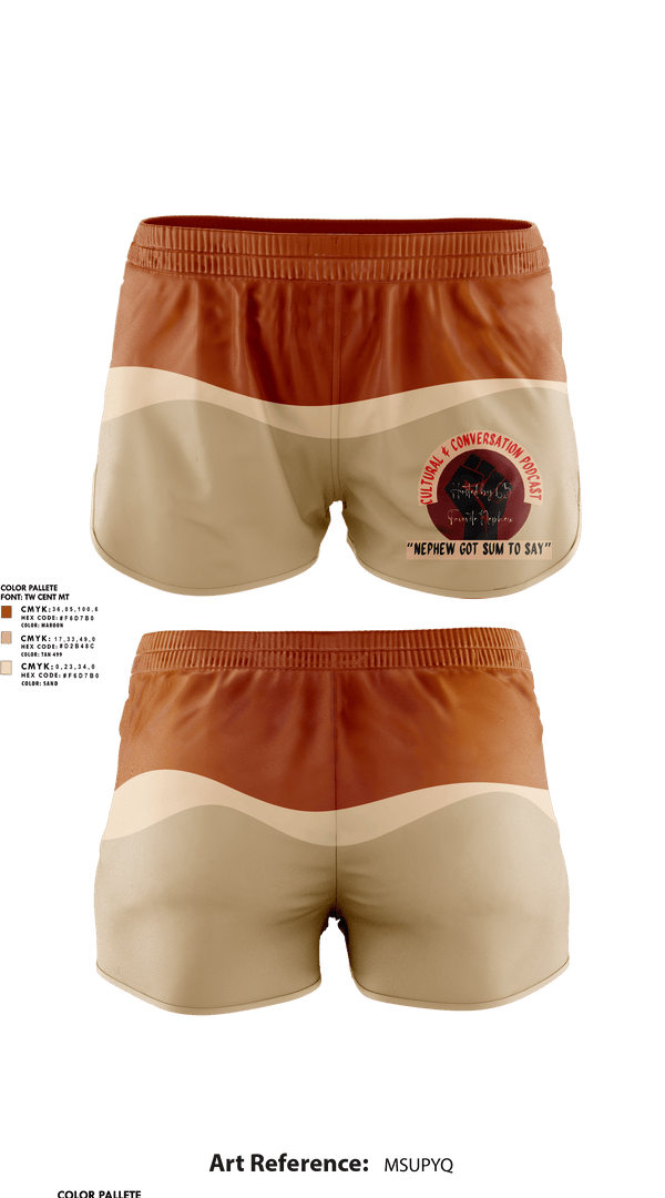 Womens Shorts, Cultural and Conversation, , Teamtime, Team time, sublimation, custom sports apparel, team uniforms, spirit wear, spiritwear, sports uniforms, custom shirts, team store, custom team store, fundraiser sports, apparel fundraiser