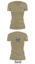 1st Battalion, 16th Infantry Regiment 49453656 Women's Short Sleeve V-neck Shirt - 88