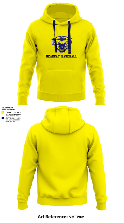 Battle Creek Central Baseball 88347379 Hoodie - 1