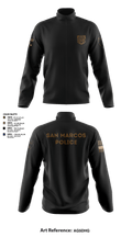 San Marcos Police Drone Unit 43960495 Fleece Jacket - 7