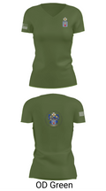 1st Battalion, 16th Infantry Regiment 49453656 Women's Short Sleeve V-neck Shirt - 48