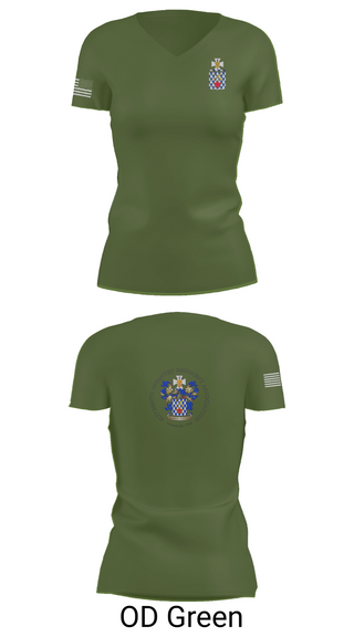 Womens Short Sleeve Vneck Shirt, 1st Battalion, 16th Infantry Regiment, , Teamtime, Team time, sublimation, custom sports apparel, team uniforms, spirit wear, spiritwear, sports uniforms, custom shirts, team store, custom team store, fundraiser sports, apparel fundraiser