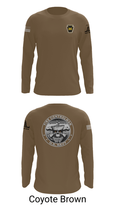 Fire Controlman 9511626 Long Sleeve Performance Shirt 6