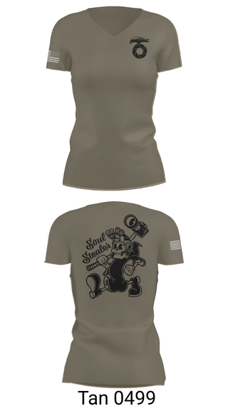 Womens Short Sleeve Vneck Shirt, MCAGCC COMMSTRAT, , Teamtime, Team time, sublimation, custom sports apparel, team uniforms, spirit wear, spiritwear, sports uniforms, custom shirts, team store, custom team store, fundraiser sports, apparel fundraiser