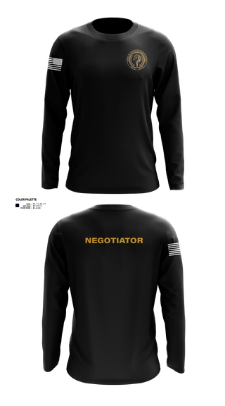 Long Sleeve Performance Shirt, Montgomery County Police CNT, , Teamtime, Team time, sublimation, custom sports apparel, team uniforms, spirit wear, spiritwear, sports uniforms, custom shirts, team store, custom team store, fundraiser sports, apparel fundraiser