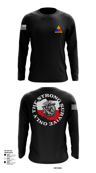 261st BSC CAVEMAN PLT 28746409 Long Sleeve Performance Shirt 102