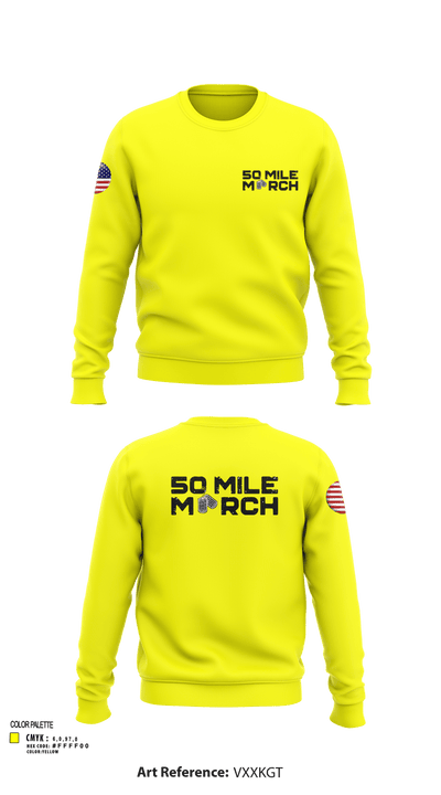 50 Mile March 87874734 Crew Neck Sweatshirt - 4 (2)