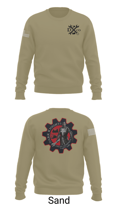 D Co. 2-158th AHB 37941019 Crew Neck Sweatshirt - 85