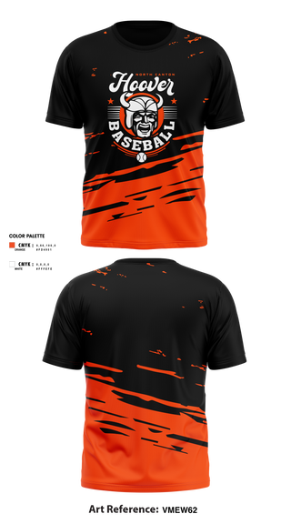 Short Sleeve Performance Shirt, North Canton Hoover Vikings, Baseball, Teamtime, Team time, sublimation, custom sports apparel, team uniforms, spirit wear, spiritwear, sports uniforms, custom shirts, team store, custom team store, fundraiser sports, apparel fundraiser