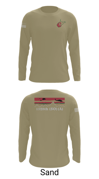 Long Sleeve Performance Shirt, 1528th FSC (SO) (A), , Teamtime, Team time, sublimation, custom sports apparel, team uniforms, spirit wear, spiritwear, sports uniforms, custom shirts, team store, custom team store, fundraiser sports, apparel fundraiser