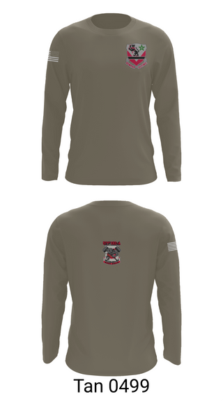 Long Sleeve Performance Shirt, 16th BEB 571st Company, , Teamtime, Team time, sublimation, custom sports apparel, team uniforms, spirit wear, spiritwear, sports uniforms, custom shirts, team store, custom team store, fundraiser sports, apparel fundraiser