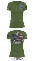Bravo Company Bulldogs 26926733 Women's Short Sleeve V-neck Shirt - 48