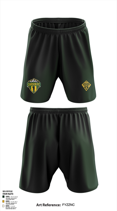 Carson FC 94821169 Athletic Shorts With Pockets - 6