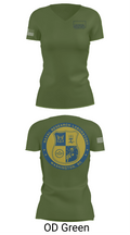 Naval Research Lab 68705363 Women's Short Sleeve V-neck Shirt - 46