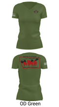 E co. 1-189th 4920111 Women's Short Sleeve V-neck Shirt - 46