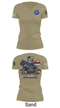 Bravo Company Bulldogs 26926733 Women's Short Sleeve V-neck Shirt - 88