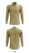 El Caldero Restaurant Sport Bar 18592103 Quarter Zip Jacket - 42
