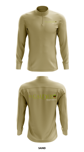 Quarter Zip Jacket, El Caldero Restaurant Sport Bar, , Teamtime, Team time, sublimation, custom sports apparel, team uniforms, spirit wear, spiritwear, sports uniforms, custom shirts, team store, custom team store, fundraiser sports, apparel fundraiser