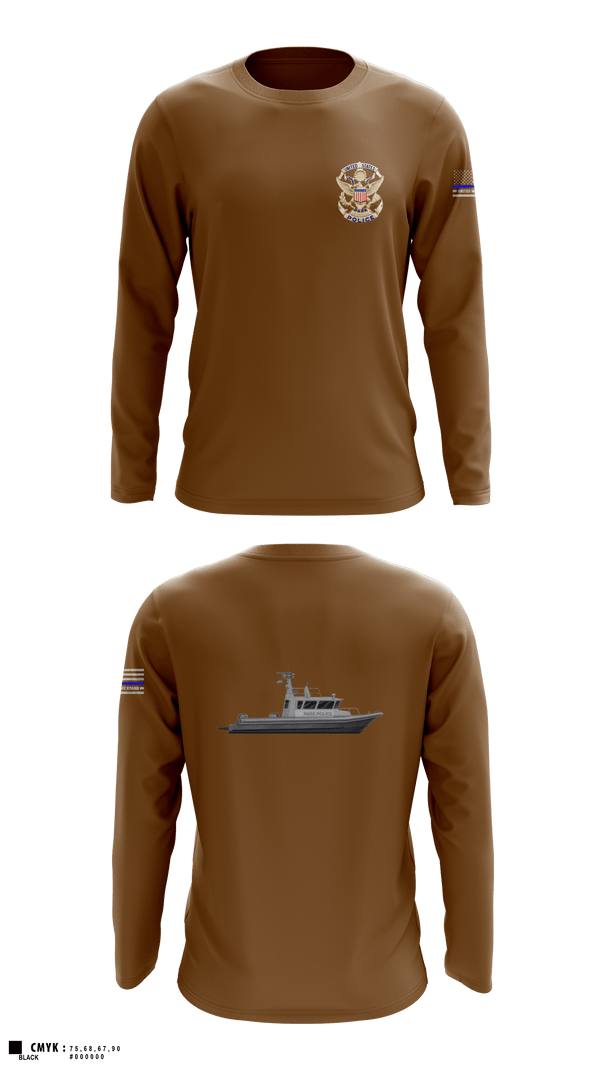 Long Sleeve Performance Shirt, Marine Patrol Unit, , Teamtime, Team time, sublimation, custom sports apparel, team uniforms, spirit wear, spiritwear, sports uniforms, custom shirts, team store, custom team store, fundraiser sports, apparel fundraiser