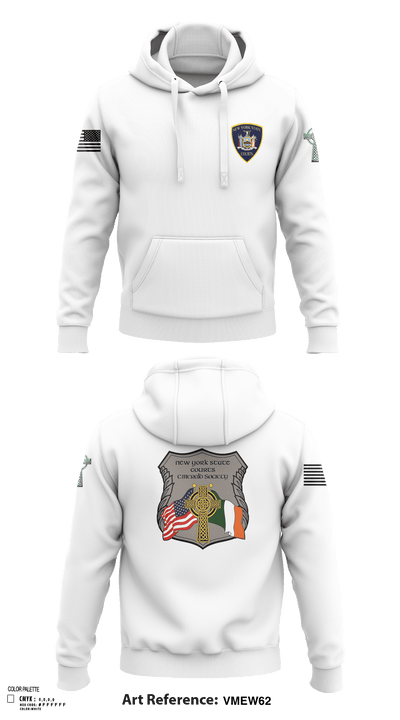 NYS Court Officer 64185384 Hoodie - 11