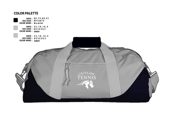 Duffle Bag, Sisters High School Tennis, Tennis, Teamtime, Team time, sublimation, custom sports apparel, team uniforms, spirit wear, spiritwear, sports uniforms, custom shirts, team store, custom team store, fundraiser sports, apparel fundraiser