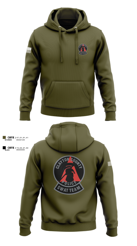 Hoodie, Clayton County Police SWAT Team, Police, Teamtime, Team time, sublimation, custom sports apparel, team uniforms, spirit wear, spiritwear, sports uniforms, custom shirts, team store, custom team store, fundraiser sports, apparel fundraiser