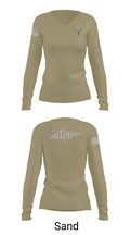 Easy 2nd PLT 56049442 Women's Long Sleeve V-neck Shirt - 97