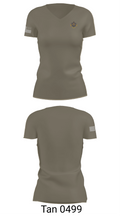 159 FW 5610142 Women's Short Sleeve V-neck Shirt - 68