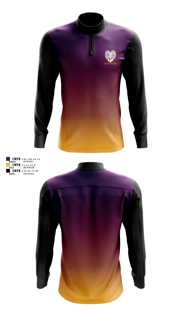 Quarter Zip Jacket, South Haven Tennis, Tennis, Teamtime, Team time, sublimation, custom sports apparel, team uniforms, spirit wear, spiritwear, sports uniforms, custom shirts, team store, custom team store, fundraiser sports, apparel fundraiser