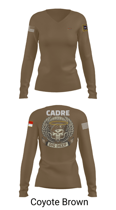 TCA 64730708 Women's Long Sleeve V-neck Shirt - 16