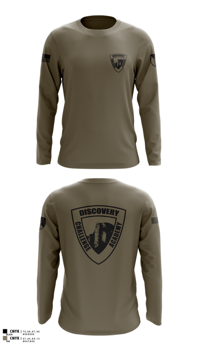 Discovery ChalleNGe Academy 60550316 Long Sleeve Performance Shirt 3