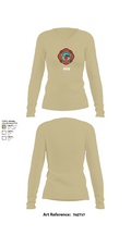 PVFR 80552354 Women's Long Sleeve V-neck Shirt - 82
