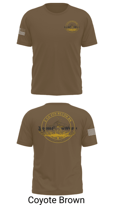 E Co 4th Recon BN 66844885 Old School Cotton Feel Shirt - 10