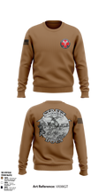 345th Medical Company Ground Ambulance 11414696 Crew Neck Sweatshirt - 1