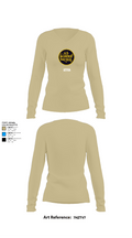 1270A 97331087 Women's Long Sleeve V-neck Shirt - 78