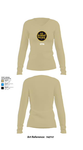 Womens Long Sleeve Vneck Shirt, 1270A, , Teamtime, Team time, sublimation, custom sports apparel, team uniforms, spirit wear, spiritwear, sports uniforms, custom shirts, team store, custom team store, fundraiser sports, apparel fundraiser