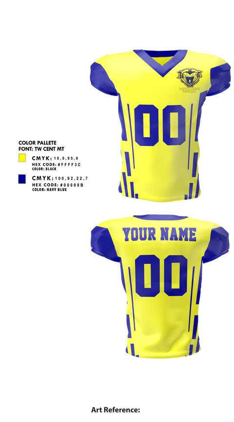 Football Jersey, Battle Creek Central Bearcats Flag Football, Track & Field, Teamtime, Team time, sublimation, custom sports apparel, team uniforms, spirit wear, spiritwear, sports uniforms, custom shirts, team store, custom team store, fundraiser sports, apparel fundraiser