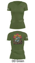 Echo Company 232nd battalion 37509624 Women's Short Sleeve V-neck Shirt - 48