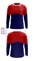 McClintock Chargers Badminton 33320443 Long Sleeve Performance Shirt 1