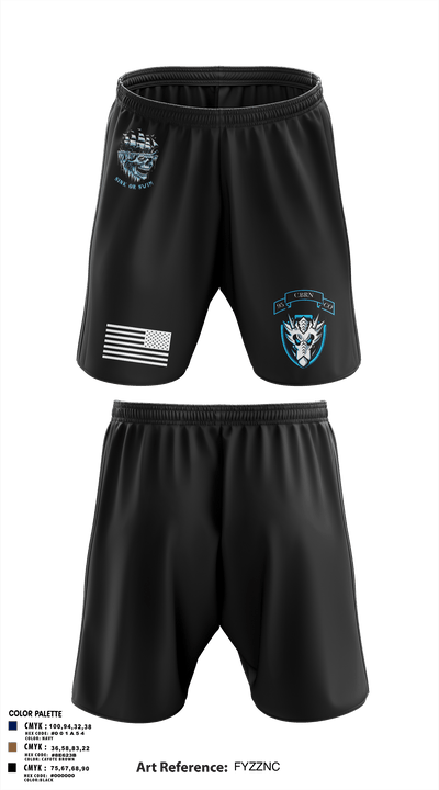HQ, 95th CM CO 75493136 Athletic Shorts With Pockets - 6