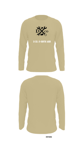 Long Sleeve Performance Shirt, D Co. 2-158th AHB, , Teamtime, Team time, sublimation, custom sports apparel, team uniforms, spirit wear, spiritwear, sports uniforms, custom shirts, team store, custom team store, fundraiser sports, apparel fundraiser