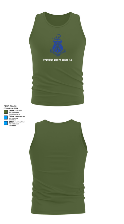 Pershing Rifles Troop L-1 10347059 Tank Top - 59