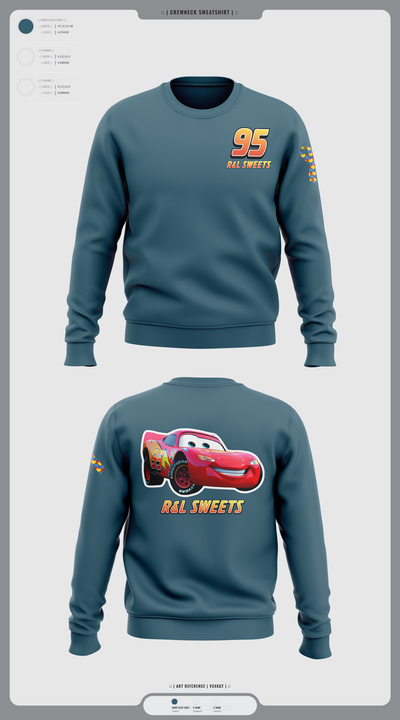 R&L Sweets 48994263 Crew Neck Sweatshirt - 1